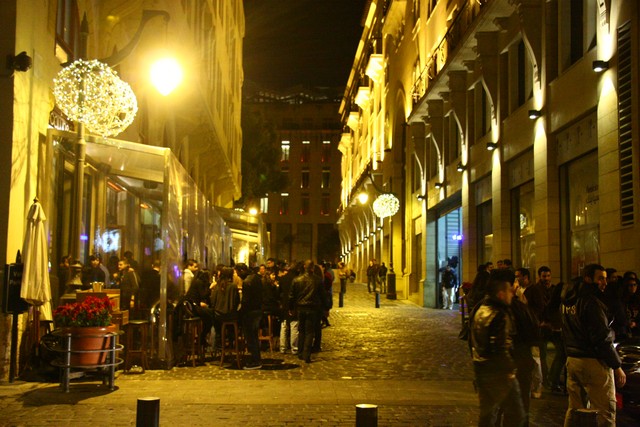 Uruguay Street on Friday Night 